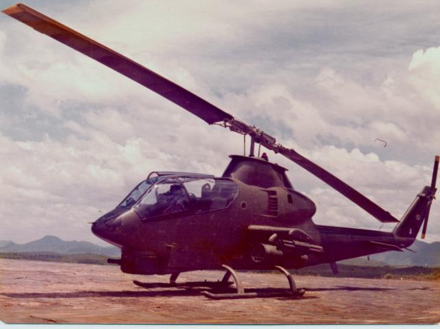Cobra gunship June 1971