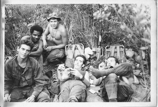 James Cannon, SGTSmith, Vic Roubidoux, Bob Lister,Charlie Ed