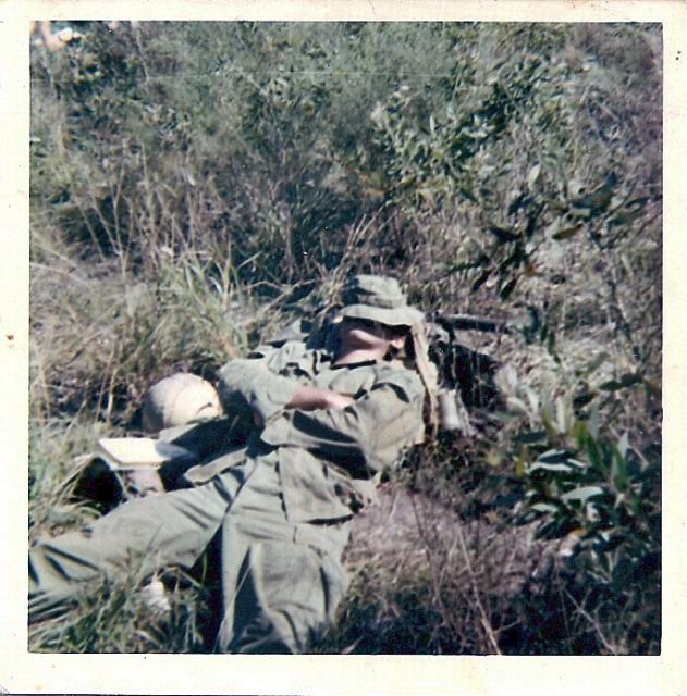 Big John Saulitis Napping