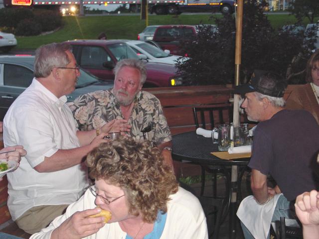 Bago, Parmley, & Matsko telling stories