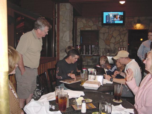 1stSgt. Kerry Bassett and SSgt. Josh Campbell looking through our old photo albums
