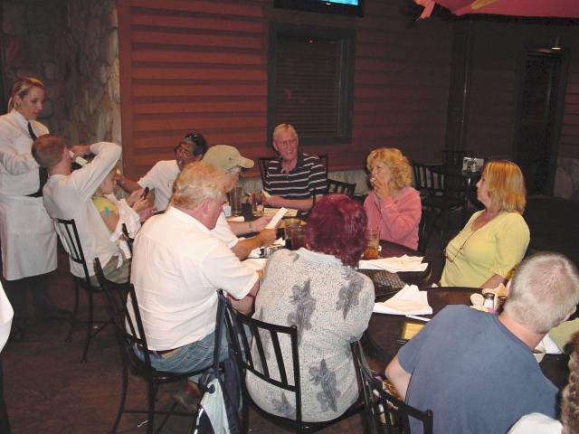 Cal Kato, Bob von Almen in the back, Gary & Debbie Gilliam, John & Marilee Beebe
