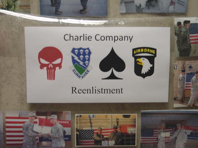 On to the Co. C HQ area