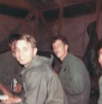 Lt Alex Longridge, Rogers behind, Doug Mayhugh