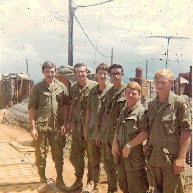 Back to Front: Dave Simonds, GlennGreen, DougMayhugh, Rogers, Ronnie Middlebrook, & BobbyRohan