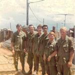 Back to Front: Dave Simonds, GlennGreen, DougMayhugh, Rogers, Ronnie Middlebrook, & BobbyRohan