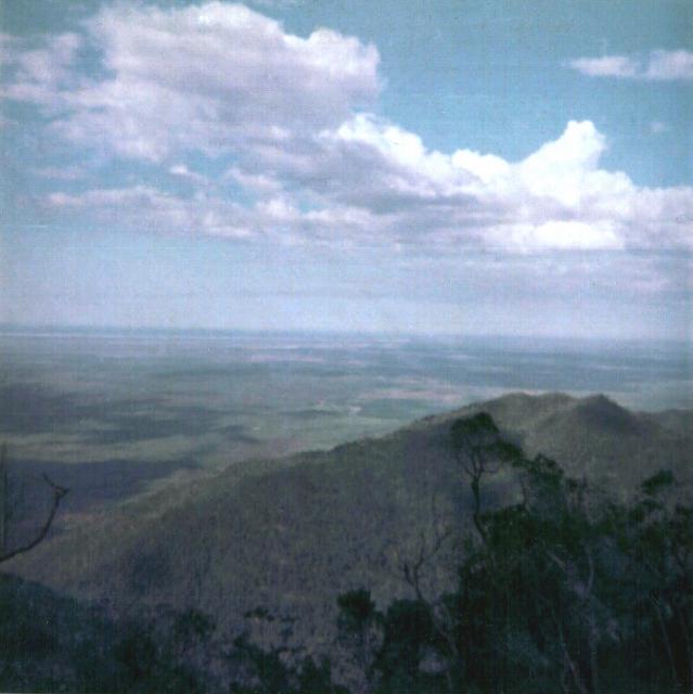 view from helicopter