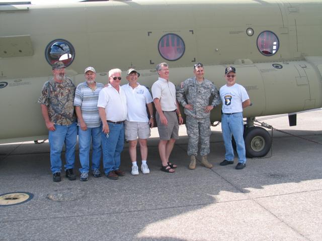 The guys and our host