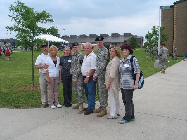 At Brigade HQ, Gary Gilliam was suprised when John Beebe's son, Gary Gilliam Beebe arrived