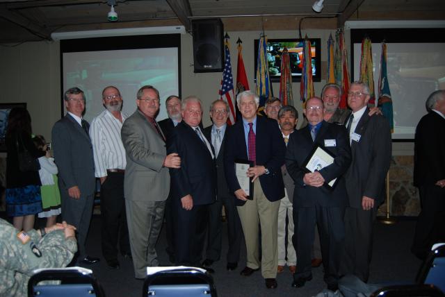 Our Unit of guys at the DMOR ceremony.